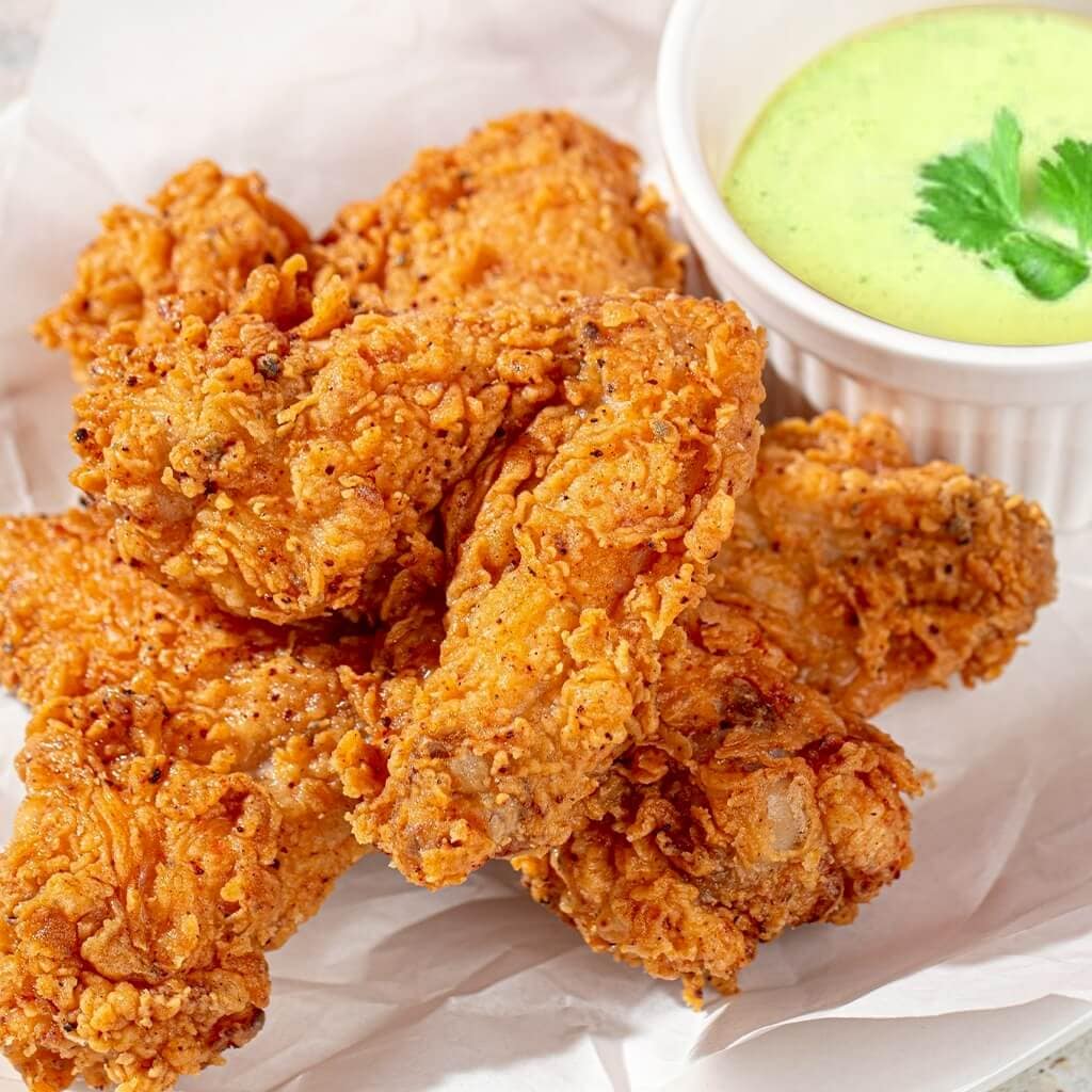 ไก่กรอบซีฟู้ดมาโย